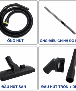 BỘ PHỤ KIỆN ỐNG VÀ ĐẦU HÚT CHO MÁY HÚT BỤI CR 5050N, CR 5050S